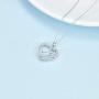 YFN Sterling Silver 12 Zodiac Constellation Necklace Heart Pendant for Women Jewelry Gifts