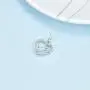 YFN Sterling Silver 12 Zodiac Constellation Necklace Heart Pendant for Women Jewelry Gifts