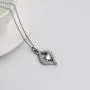Cremation Necklace Memorial Jewelry Stainless Steel Crystal Pendant Locket Keepsake Urn Necklace for Ashes Cremation Necklace Memorial Jewelry Stainless Steel Crystal Pendant Locket Keepsake Urn Necklace for Ashes