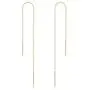 2pcs 14k Gold Plated 925 Sterling Silver Cute Dainty Ear Threads Thin Long Chain Dangle Bar Earrings | 4 inch Earring Threader Jewelry Findings SS339-4 2pcs 14k Gold Plated 925 Sterling Silver Cute Dainty Ear Threads Thin Long Chain Dangle Bar Earrings | 4 inch Earring Threader Jewelry Findings SS339-4