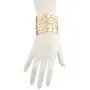 Lux Accessories Gold Tone Aztec Style Geo Cutout Bracelet Cuff Lux Accessories Gold Tone Aztec Style Geo Cutout Bracelet Cuff