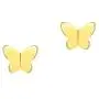 Butterfly Earrings Women, Studs Gold Danity Small Cute Minimalist Sensitive Ear Hypoallergenic Fashion Gift Girlfriends Mom Sister Aunt Friend Classmate Jewelry
