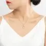Pearl Necklace Mermaid Deer Elk Horn Antler Star Shaped Freshwater Cultured White Pearl Pendant with Silver Chain Jewelry Gifts for Women Girls