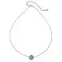 GemStar USA Sterling Silver 8mm Crystal Ball Choker Necklace, Color Options