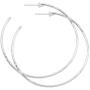 Silpada Essential Hammered Hoop Earrings in Sterling Silver