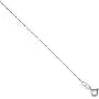 Sterling Silver Diamond Cut Twisted Serpentine Chain 1.1mm Very Thin Nickel Free Italy, Sizes 7-30 inch