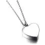 Casa De Novia Always in My Heart Cremation Jewelry Rose Gold Stainless Steel Keepsake Memorial Urn Ash Necklace Casa De Novia Always in My Heart Cremation Jewelry Rose Gold Stainless Steel Keepsake Memorial Urn Ash Necklace