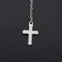 WUSUANED with God All Things are Possible Infinity Cross Necklace Bracelet Religious Jewelry Inspirational Gift