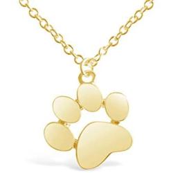 Rosa Vila Paw Print Necklace, Paw Necklace, Dog Necklace, Dog Jewelry for Women, Dog Paw Necklace, Dog Pendant, Dog Necklaces for Women
