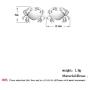MIXIA Tiny Crab Earrings for Women Jewelry Cancer Zodiac Animal Charm Jewelry Ocean Inspired Vintage Gold Earrings Gift