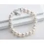 Pearl Bracelets Freshwater Cultured White Pearl Bracelet for Women Sterling Silver Heart Clasp Pearl Jewelry Gift for Girls Daughter Bridesmaid 7.1 Inches 6-7mm/7-8mm/8-9mm/9-10mm/10-11mm Pearl Bracelets Freshwater Cultured White Pearl Bracelet for Women Sterling Silver Heart Clasp Pearl Jewelry Gift for Girls Daughter Bridesmaid 7.1 Inches 6-7mm/7-8mm/8-9mm/9-10mm/10-11mm