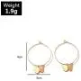2 Pairs Elegant Scrub Butterfly Hoop Earrings Gold Silver Butterfly Dangle Earrings Bohemian Charm Animal Butterfly Huggie Drop Earrings Hoop Earrings for Women Girl Jewelry 2 Pairs Elegant Scrub Butterfly Hoop Earrings Gold Silver Butterfly Dangle Earrings Bohemian Charm Animal Butterfly Huggie Drop Earrings Hoop Earrings for Women Girl Jewelry