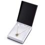 The Eternity Heart 18kt Gold Finish Cremation Jewelry Urn Pendant Memorial Keepsake Necklace for Ashes with 20” Snake Chain