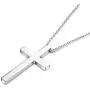 FIBO STEEL Stainless Steel Cross Pendant Chain Necklace for Men Women, 22-30 Inches FIBO STEEL Stainless Steel Cross Pendant Chain Necklace for Men Women, 22-30 Inches