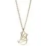 La Menagerie Fox Gold Origami Jewelry - Gold Geometric Chain Necklace – 18 Karat Plated Gold Necklace for Women & Girls – Stylish Fox Pendant Necklace