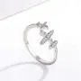 Eiffy Double Cubic Zircon Plane Aircraft Airplane Finger Ring Travel Trip Adjustable Open Finger Ring Jewelry Eiffy Double Cubic Zircon Plane Aircraft Airplane Finger Ring Travel Trip Adjustable Open Finger Ring Jewelry