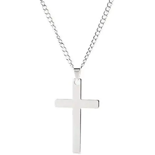Cross Necklace for Men, Silver Black Gold Stainless Steel Cross Pendant Necklaces for Men Pendant Chain, 24 Inches Box Chain Cross Necklace for Men, Silver Black Gold Stainless Steel Cross Pendant Necklaces for Men Pendant Chain, 24 Inches Box Chain