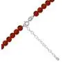 Sea of Ice Precious Gemstone 6mm Round Beads Necklace 14'' Plus 2'' Extender with Sterling Silver Spring Ring Clasp Sea of Ice Precious Gemstone 6mm Round Beads Necklace 14'' Plus 2'' Extender with Sterling Silver Spring Ring Clasp