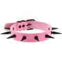 FM FM42 Unisex Multicolor 30 Styles Simulated Leather PU Black-Tone/Silver-Tone Spikes Rivets Spiked Punk Rock Gothic Choker Collar Necklace