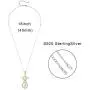 CUOKA MIRACLE Cross Necklace, Rose Flower Pendant Necklace 18k Rose Gold Plated Jewelry Gift for Women CUOKA MIRACLE Cross Necklace, Rose Flower Pendant Necklace 18k Rose Gold Plated Jewelry Gift for Women