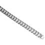 Titanium Magnetic Bracelet,Magnetic Therapy Titanium Magnetic Bracelet for Pain Relief Magnetic Bracelet Men (Silver)