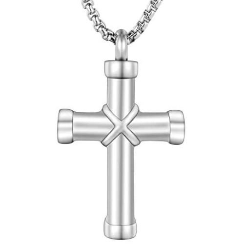 Dletay Cremation Jewelry for Ashes Urn Necklace Memorial Pendant Keepsake Jewelry