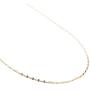 itianxi Dainty Beaded Choker Necklaces,14K Gold/Silver Plated Cute Tiny Delicate Coin/Satellite Chain Choker Necklaces for Women