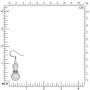 Silvershake Genuine Rainbow Moonstone Sterling Silver Victorian Inspired Dangle Earrings