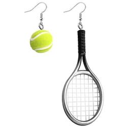 UJIMS Women Sports Ball Jewelry Tennis Earrings for Tennis Lovers Ping Pong Ball for Girls Sport Gift Tennis Players Ping Pong Ball Players Gift