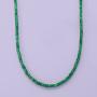 Ross-Simons 70.00 ct. t.w. Emerald Bead Necklace in 14kt Yellow Gold With Magnetic Clasp