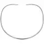 Basic Simple Thin Choker Slider Collar Contoured Statement Necklace For Women 925 Silver Sterling Add Pendant 2 4MM