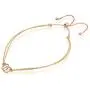 Believe London Friendship Knot Bracelet with Jewelry Bag & Meaning Card | Fully Adjustable to Fit Any Wrist | Silk with Double Link