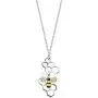WUSUANED Cute Bee Necklace Bumblebee Pendant Necklace Honeycomb Jewelry with Honey Bee Charm Gift for Women Teen Bee Lover