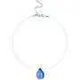 MIXIA Romantic Tiny Beach Mermaid Necklace Ocean Sea Necklace Invisible Transparent Fishing Line Short Chain Mermaids Tears Necklace