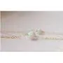 YAN & LEI Opal Choker Pendant Necklace The Inspire White Opal 14k Gold Ball Chain Necklace - Choker YAN & LEI Opal Choker Pendant Necklace The Inspire White Opal 14k Gold Ball Chain Necklace - Choker