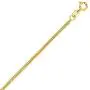 14k SOLID Yellow Or White Gold .80mm Shiny Foxtail Chain Necklace for Pendants and Charms with Spring Ring Clasp (16'' 18'' or 20 inch) 14k SOLID Yellow Or White Gold .80mm Shiny Foxtail Chain Necklace for Pendants and Charms with Spring Ring Clasp (16'' 18'' or 20 inch)