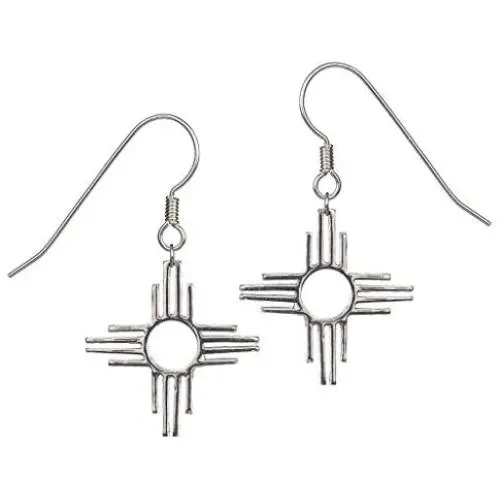 Tskies Enchantment Sterling Silver Dangle Earrings for Women Zia Pendant Luxury Southwest Jewelry…