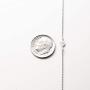 Deidreamers Sterling Silver Side Mini Initial Necklace