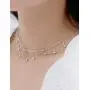 SLUYNZ 925 Sterling Silver Choker Necklace for Women Teen Girls Bohemia Collar Necklace Adjustable Necklace