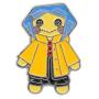 CENWA Coraline Inspired Enamel Pin Badge Horror Movie Jewelry Book Lover Nerd Gift