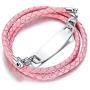 MPRAINBOW Medical ID Alert Bracelet 3 Laps Medical Bracelet for Women Girls,Custom Persomalized Bracelet