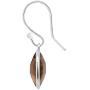 Brown Smoky Quartz 6.72 Ct Cushion 925 Sterling Silver Dangle Earrings Christmas Gifts For Women By Orchid Jewelry