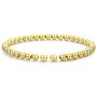 3 in 1 Strong Magnetic Therapy Stringless Necklace Bracelets Ring Unisex Permanent Magnet for Arthritis and Pain Relief Fidget Stress Relief and Anti-Anxiety (Gold)