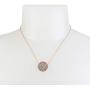 Kenneth Cole Grey Sprinkle Pearl & Stone Pendant Necklace & Stud Earrings Set