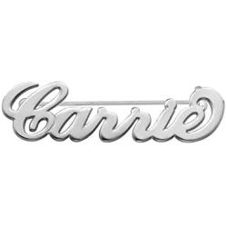 NOUMANDA Delicate Personalized Any Name Novelty Brooch Charm Commemorate Custom Monogram Initial Letter Pins Jewelry