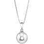 Cultured Pearl Pendant Sydney Necklace for Women with White Freshwater Pearl - THE PEARL SOURCE