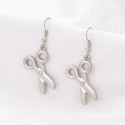 Hair Stylist Gift Scissors Earrings Scissor Dangle Earrings for Hairdresser Tailor Sewing Jewelry
