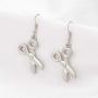 Hair Stylist Gift Scissors Earrings Scissor Dangle Earrings for Hairdresser Tailor Sewing Jewelry
