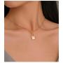 Best Friend Necklaces for 2 Dainty Bar Neckalce Elephant Love Knot Mountain Lock Necklace Jewelry Gifts for Women