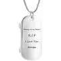 Cremation Jewelry Man’s Stainless Steel Skateboard Pendant Urn Necklace Unique Appearance Pet Cremation Necklace